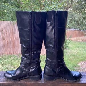 Arizona Delling Riding Boots -Elegant Black Knee-High Women's Boots